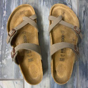 Birkenstock Mayari Sandal - Women's US 8.5, Stone (Gray-Green)